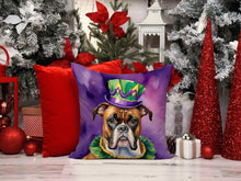 Load image into Gallery viewer, Boxer King of Mardi Gras Throw Pillow