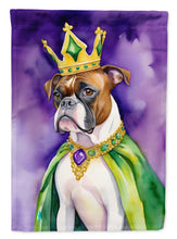 Load image into Gallery viewer, Boxer King of Mardi Gras House Flag