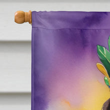 Load image into Gallery viewer, Boykin Spaniel King of Mardi Gras House Flag