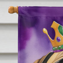 Load image into Gallery viewer, Bullmastiff King of Mardi Gras House Flag