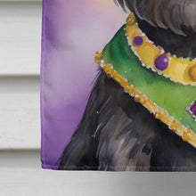 Load image into Gallery viewer, Cairn Terrier King of Mardi Gras House Flag