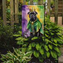 Load image into Gallery viewer, Cane Corso King of Mardi Gras Garden Flag - Vibrant Dog-Themed Yard Decor by Caroline's Treasures