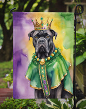 Load image into Gallery viewer, Cane Corso King of Mardi Gras Garden Flag - Vibrant Dog-Themed Yard Decor by Caroline's Treasures