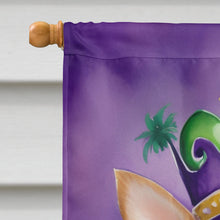 Load image into Gallery viewer, Chihuahua King of Mardi Gras House Flag