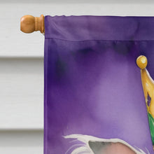 Load image into Gallery viewer, Chinese Crested King of Mardi Gras House Flag