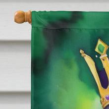 Load image into Gallery viewer, Cocker Spaniel King of Mardi Gras House Flag