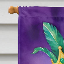 Load image into Gallery viewer, Cocker Spaniel King of Mardi Gras House Flag