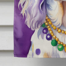 Load image into Gallery viewer, English Setter King of Mardi Gras House Flag