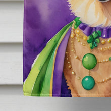 Load image into Gallery viewer, Finnish Spitz King of Mardi Gras House Flag