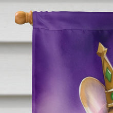 Load image into Gallery viewer, French Bulldog King of Mardi Gras House Flag
