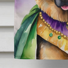 Load image into Gallery viewer, German Shepherd King of Mardi Gras House Flag