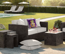 Load image into Gallery viewer, Golden Retriever King of Mardi Gras Throw Pillow