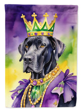 Load image into Gallery viewer, Great Dane King of Mardi Gras House Flag