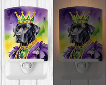 Load image into Gallery viewer, Great Dane King of Mardi Gras Ceramic Night Light