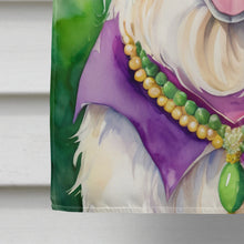 Load image into Gallery viewer, Great Pyrenees King of Mardi Gras House Flag