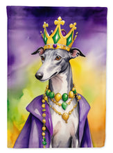 Load image into Gallery viewer, Greyhound King of Mardi Gras House Flag