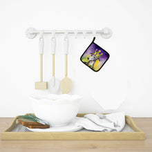 Load image into Gallery viewer, Greyhound King of Mardi Gras Pot Holders - Set of 2 Decorative Kitchen Helpers | Made in the USA