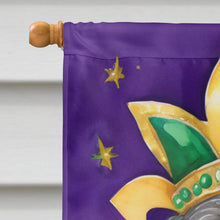 Load image into Gallery viewer, Havanese King of Mardi Gras House Flag