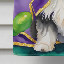Load image into Gallery viewer, Havanese King of Mardi Gras House Flag