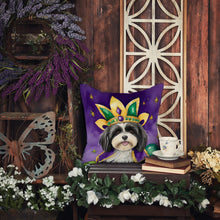 Load image into Gallery viewer, Havanese King of Mardi Gras Throw Pillow