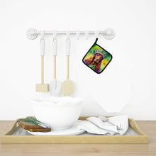 Load image into Gallery viewer, Irish Setter King of Mardi Gras Pot Holders - Set of 2 Decorative Kitchen Helpers | Made in the USA