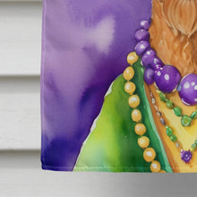 Load image into Gallery viewer, Irish Terrier King of Mardi Gras House Flag