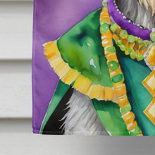 Load image into Gallery viewer, Irish Wolfhound King of Mardi Gras House Flag