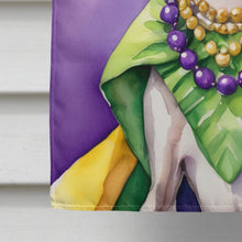 Load image into Gallery viewer, Italian Greyhound King of Mardi Gras House Flag