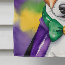 Load image into Gallery viewer, Jack Russell Terrier King of Mardi Gras House Flag