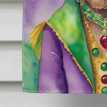 Load image into Gallery viewer, Labradoodle King of Mardi Gras House Flag