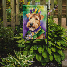 Load image into Gallery viewer, Lakeland Terrier King of Mardi Gras Garden Flag - Vibrant Dog-Themed Yard Decor by Caroline's Treasures