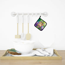Load image into Gallery viewer, Lakeland Terrier King of Mardi Gras Pot Holders - Set of 2 Decorative Kitchen Helpers | Made in the USA