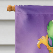 Load image into Gallery viewer, Leonberger King of Mardi Gras House Flag