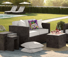 Load image into Gallery viewer, Maltese King of Mardi Gras Throw Pillow