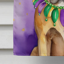 Load image into Gallery viewer, Mastiff King of Mardi Gras House Flag