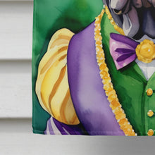 Load image into Gallery viewer, Neapolitan Mastiff King of Mardi Gras House Flag
