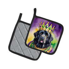Load image into Gallery viewer, Newfoundland King of Mardi Gras Pot Holders - Set of 2 Decorative Kitchen Helpers | Made in the USA