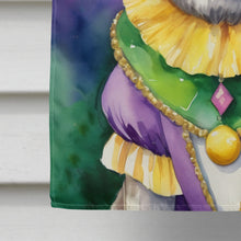 Load image into Gallery viewer, Norwegian Elkhound King of Mardi Gras House Flag