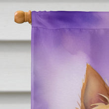 Load image into Gallery viewer, Norwich Terrier King of Mardi Gras House Flag