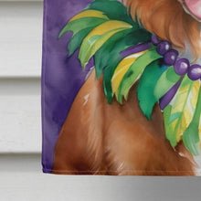 Load image into Gallery viewer, Nova Scotia Duck Tolling Retriever King of Mardi Gras House Flag