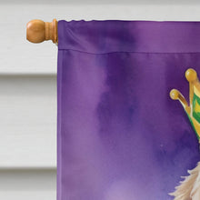 Load image into Gallery viewer, Otterhound King of Mardi Gras House Flag