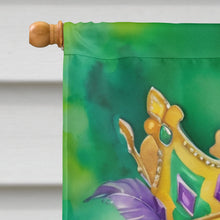 Load image into Gallery viewer, Pekingese King of Mardi Gras House Flag