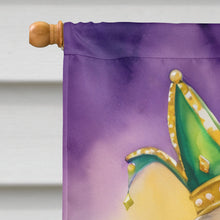 Load image into Gallery viewer, Pekingese King of Mardi Gras House Flag