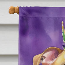 Load image into Gallery viewer, Pit Bull Terrier King of Mardi Gras House Flag