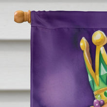 Load image into Gallery viewer, Rhodesian Ridgeback King of Mardi Gras House Flag