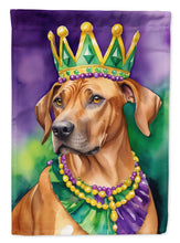 Load image into Gallery viewer, Rhodesian Ridgeback King of Mardi Gras House Flag