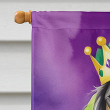 Load image into Gallery viewer, Saluki King of Mardi Gras House Flag