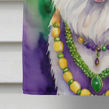 Load image into Gallery viewer, Samoyed King of Mardi Gras House Flag