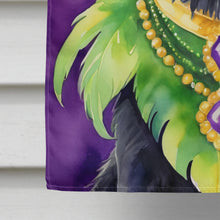 Load image into Gallery viewer, Schipperke King of Mardi Gras House Flag