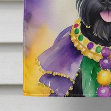 Load image into Gallery viewer, Scottish Terrier King of Mardi Gras House Flag